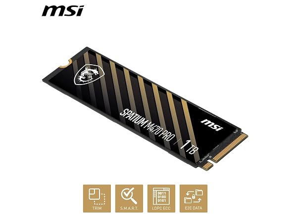 msi MSI SSD SPATIUM M470 PRO PCIE 4.0 NVME