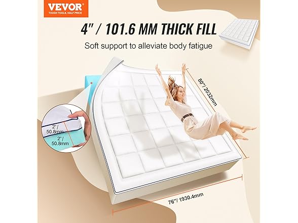 VEVOR Mattress Topper