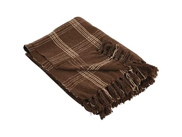 Creative Co-Op Recycled Cotton Blend Throw
