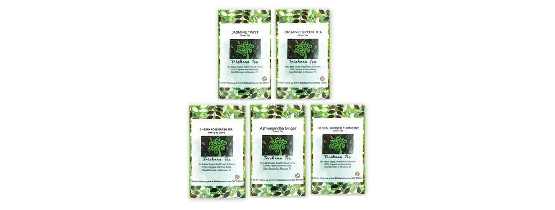 (5pk) Trishnna Tea Green Variety