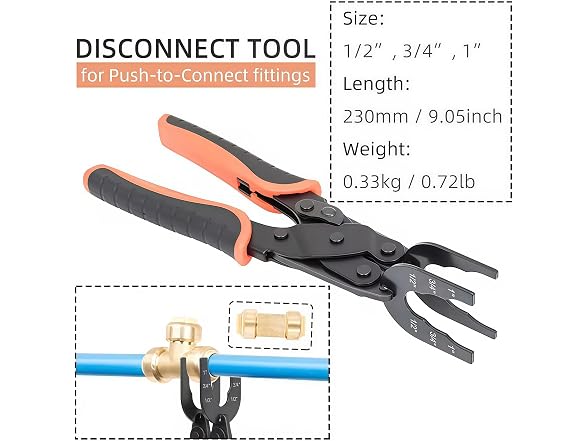 SHANGZAI GAR-86 PEX Removal Tool Disconnect Tongs