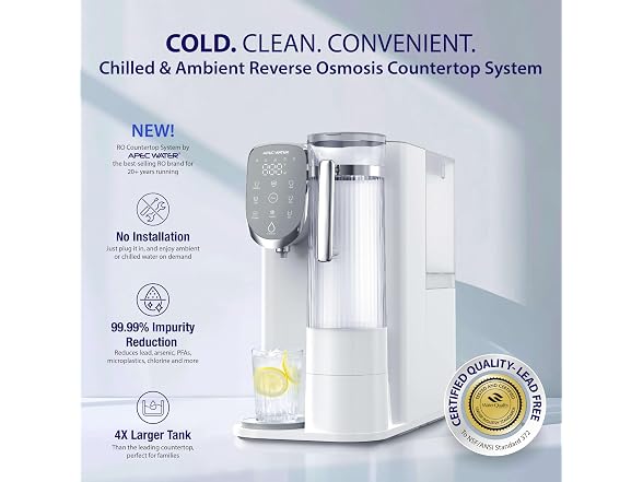 APEC WATER APEC Water Countertop Reverse Osmosis