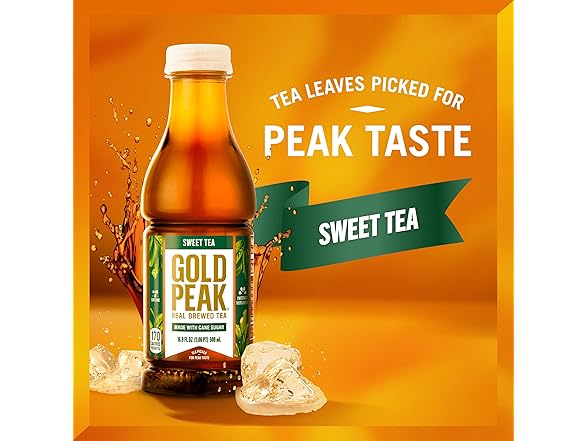 Gold Peak Tea, Sweet Tea, 16.9 fl oz, 6 Pack