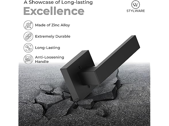 STYLWARE Block Door Handles