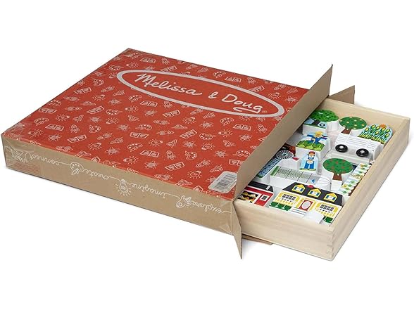 Melissa & Doug Wooden Farm Play Set