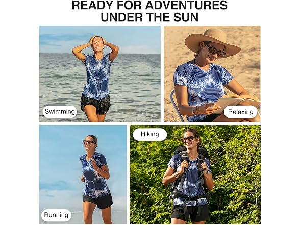 Kanu Surf womens Upf 50+ SSd Active