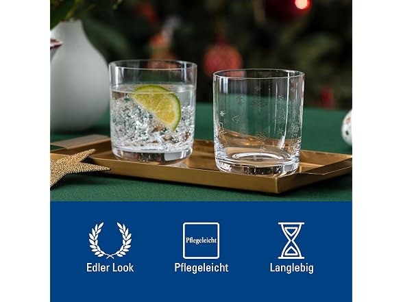 Villeroy & Boch Crystal Tumblers 2CT