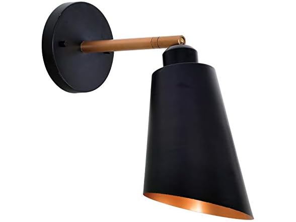Kenroy Home 12'' Wall Sconce, Matte Black/Antique Bronze