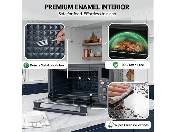 VAL CUCINA air fryer toaster oven