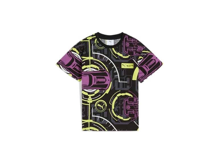 PUMA Boys' Hot Wheels Relaxed Cotton Graphic T-Shirt