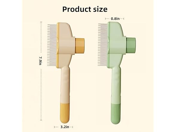 TAOTOP 2PCS Pet Comb