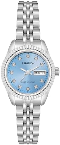 Armitron Women's Genuine Crystal Accented Bracelet Watch, 75-2475