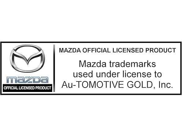 Mazda Zoom Zoom License Frame