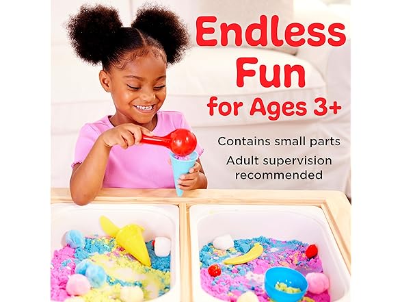 Creativity for Kids Deluxe Sensory Table: Ice Cream Shop