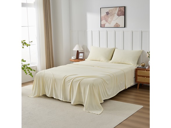 Kathy Ireland Jersey Knit Cotton Sheet Set