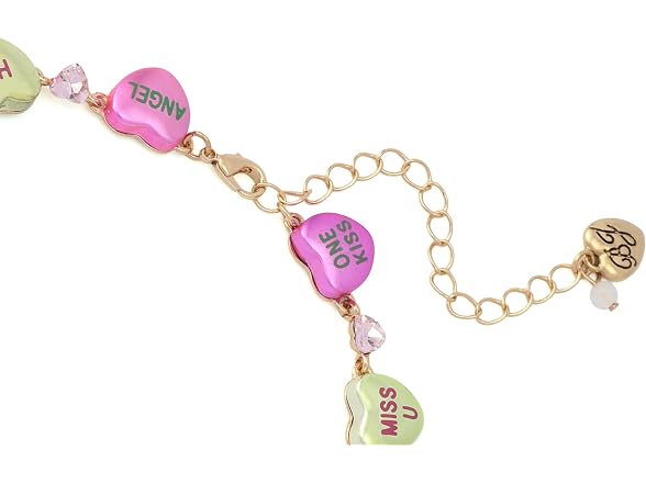 Betsey Johnson Women's Sweetheart Collar Necklace