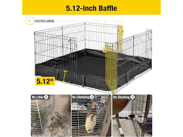 Aivituvin Pet Playpen, Small Animal Cage