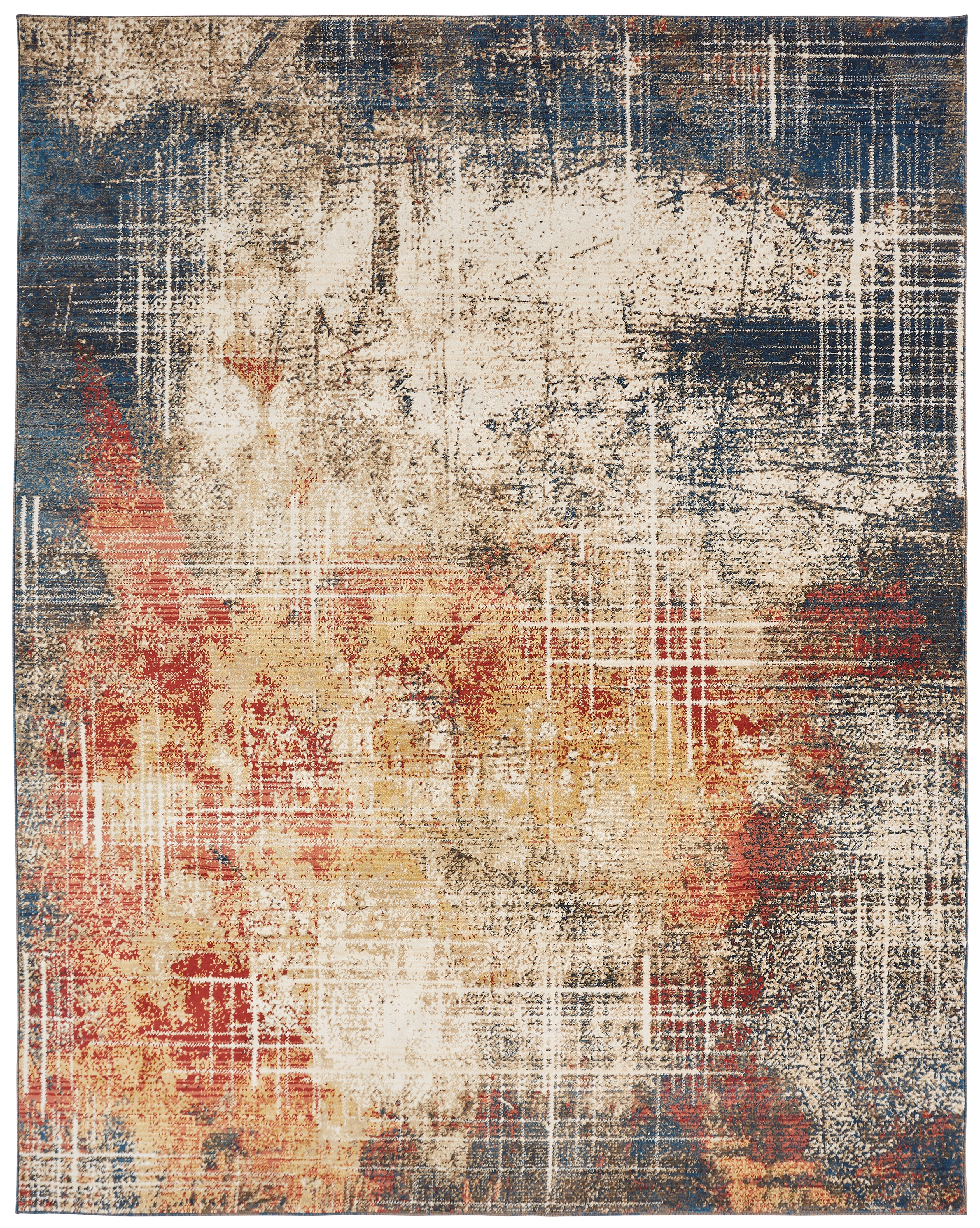 Theory Abstract Area Rug - Gallery 47