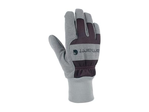 Carhartt Women (M) Synthetic Suede Knit Cuff Glove