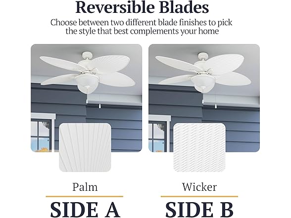 Prominence Home Solana 52" Tropical Ceiling Fan