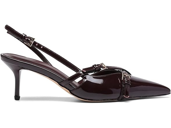 Women Red Slingback Heels