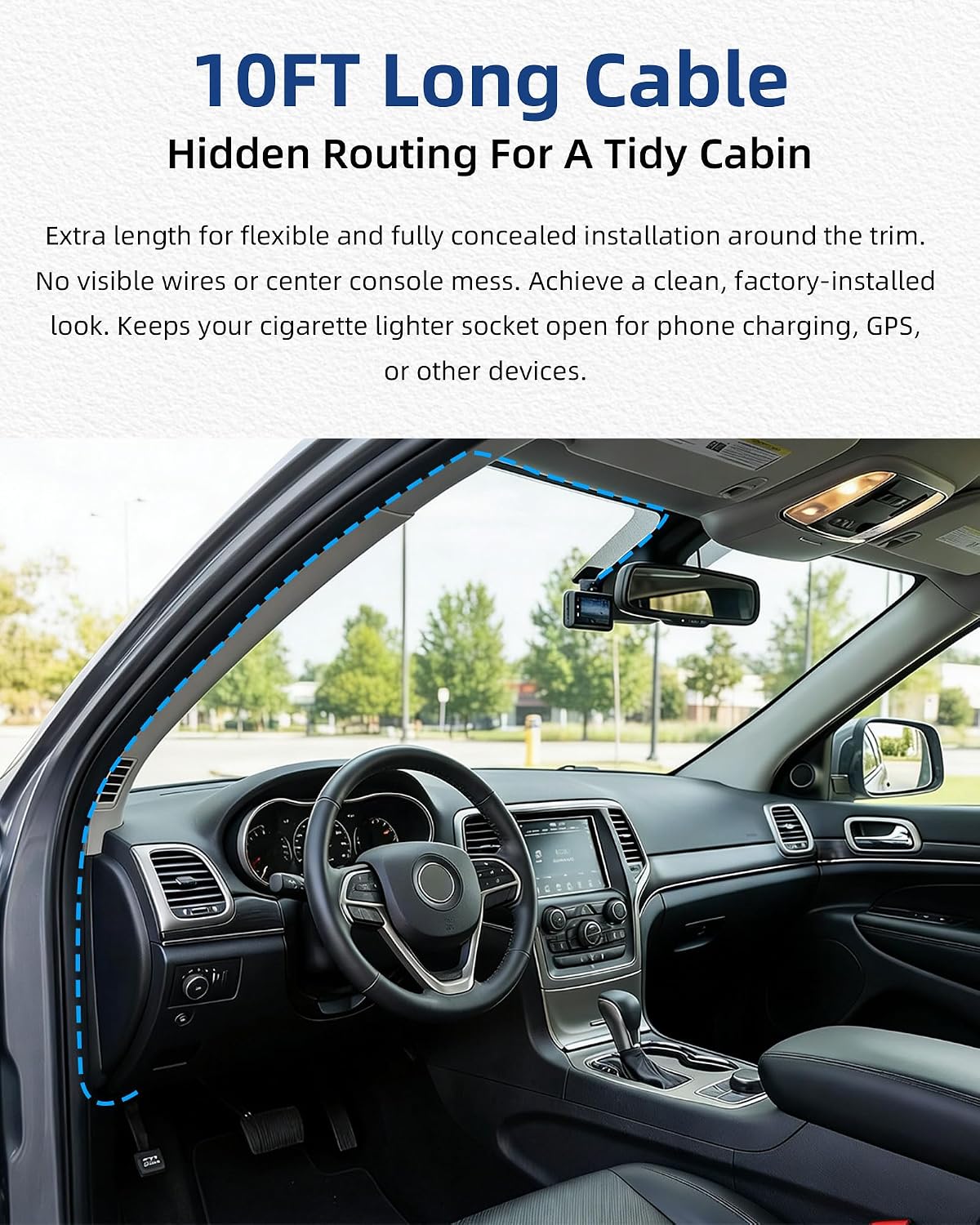 Dash Cam OBD Power Cable USB C - Gallery 14