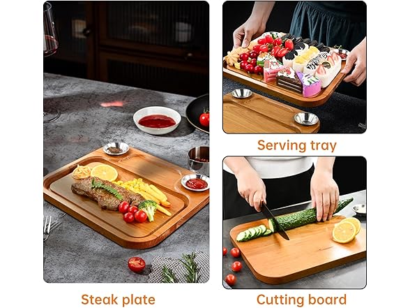 Wooden Serving Plates