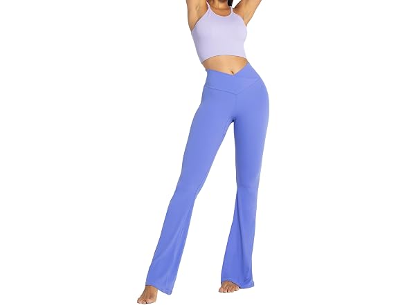 Sunzel Flare Leggings 30in XL Periwinkle