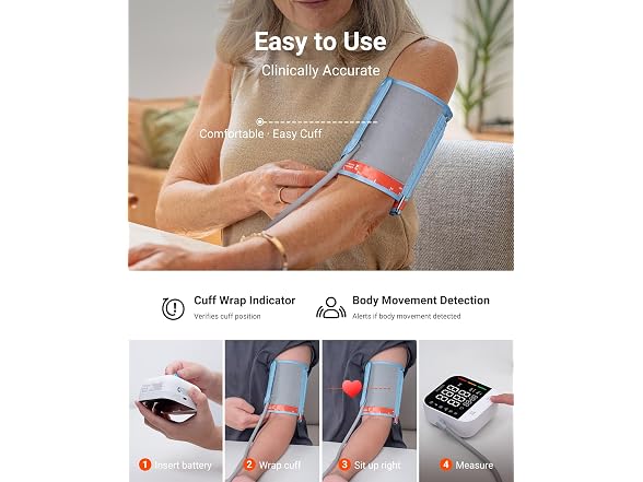 Track Pro Upper Arm Blood Pressure