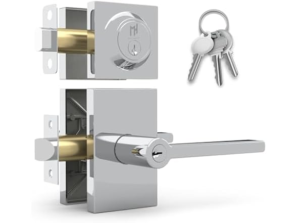 Polished Chrome Entry - Combo