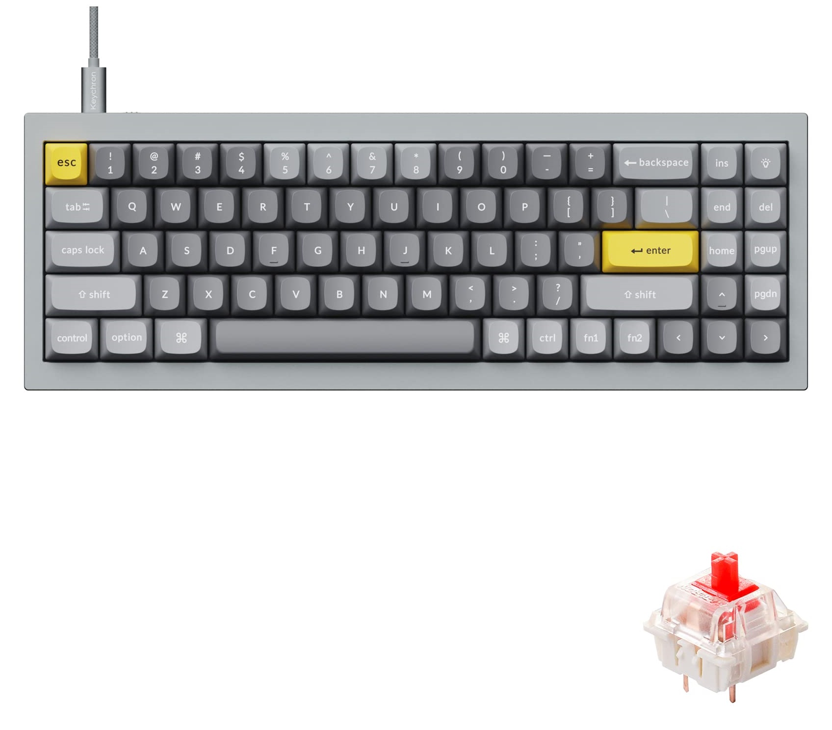 Keychron Q7 Wired Custom Mechanical Keyboard - Gallery 14