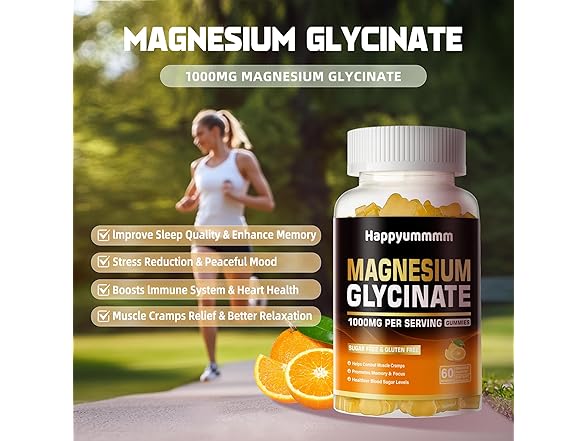 Happyummmm Magnesium Glycinate Gummies