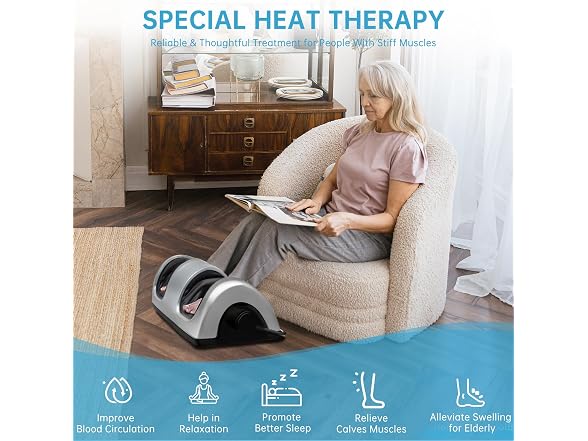 TISSCARE Shiatsu Foot Massager W/ Heat