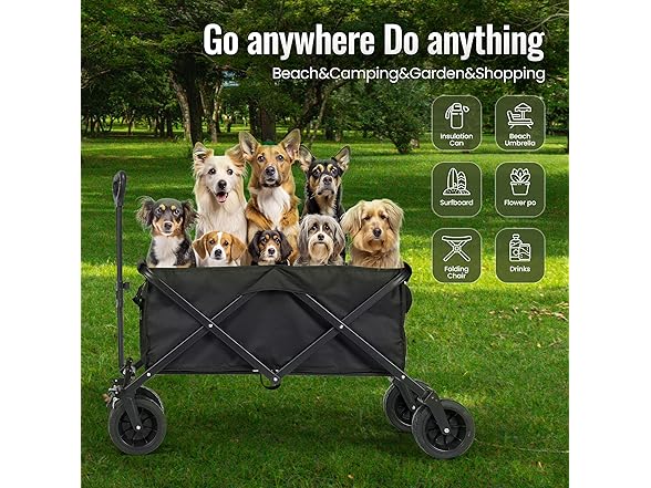 BODIOO Collapsible Wagon Cart