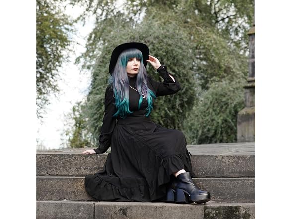 Scarlet Darkness Women (XL) Victorian Dress Dress