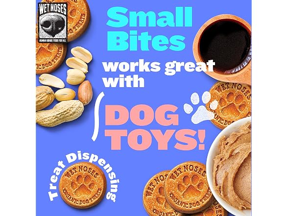 Wet Noses Organic Crunchy Dog Treats – All-Natural