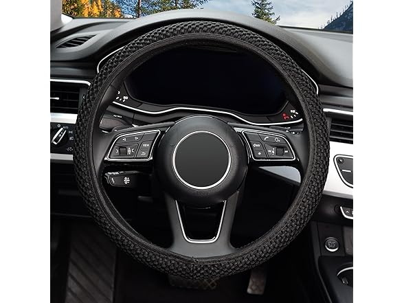 KAFEEK 15" Steering Wheel Cover