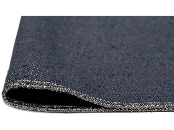 L'Baiet Amelie Blue Distressed 5x7 Runner Rug