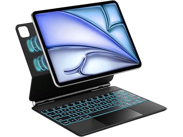 Nanhent Backlit Keyboard Case for iPad