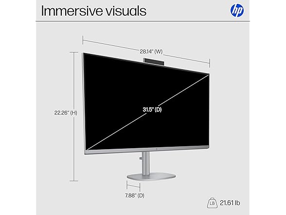 HP OmniStudio X 32-c1010 31.5" AIO
