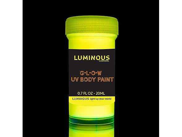 2-Pack Luminous UV Neon Body Paint Set