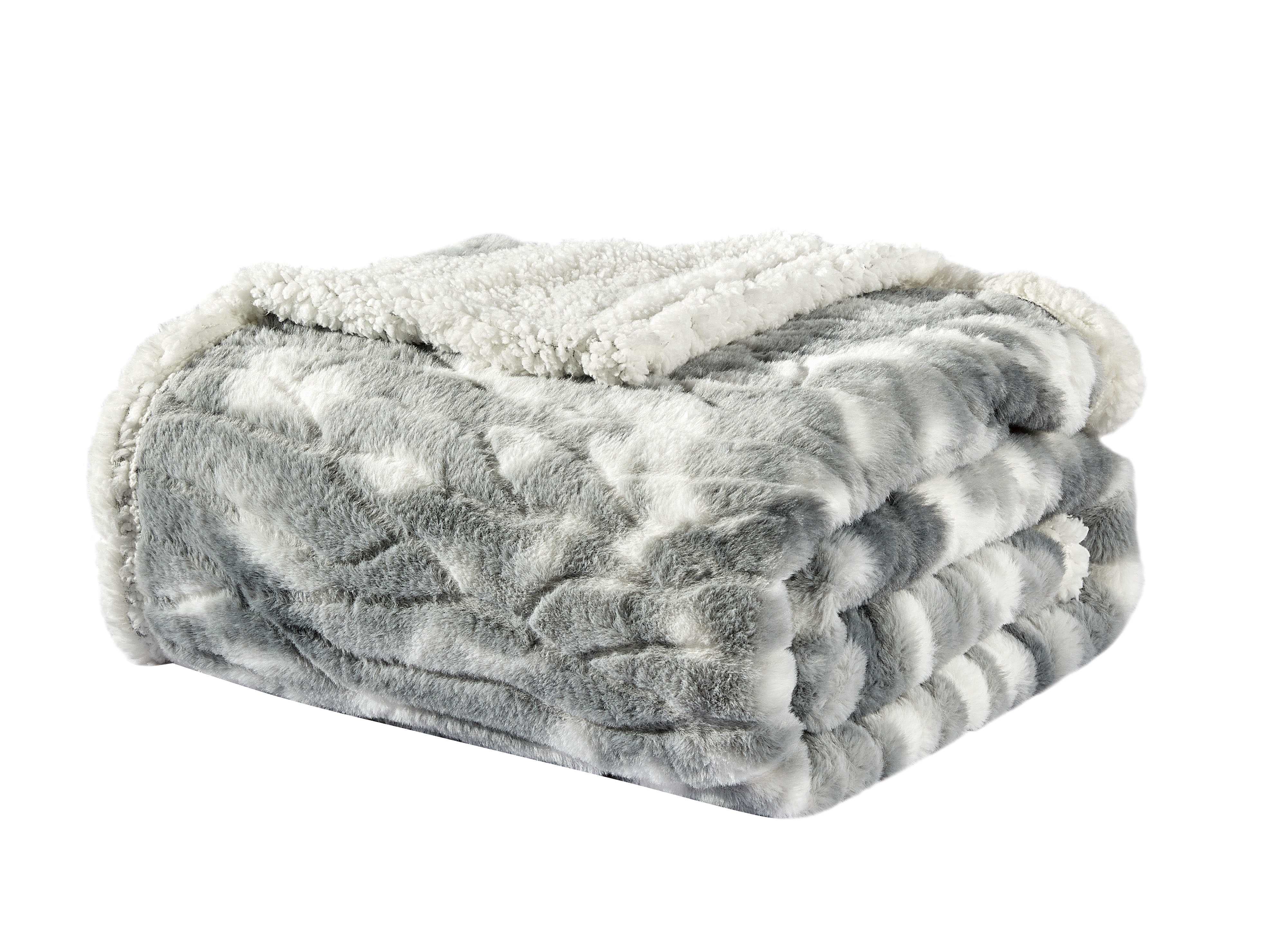Noble House 2Pk Alaska Sherpa Throw/Blankets - Gallery 10