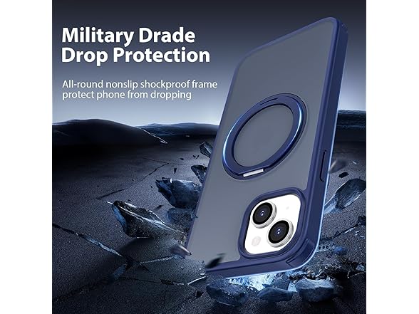 ROSROME for iPhone 15 Plus Case (6.7'')  