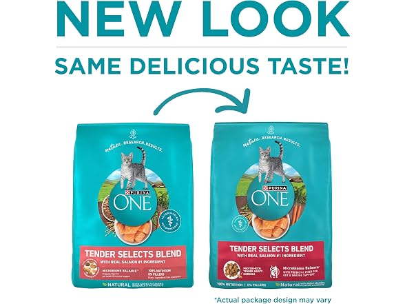 Purina ONE Natural Dry Cat Food, Tender Selects Bl