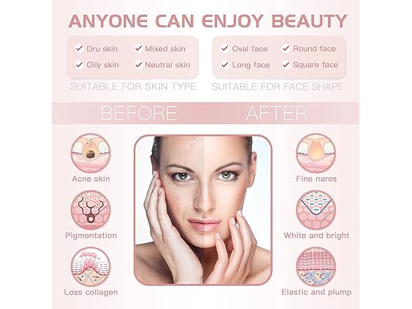 HXDZFX LED FACIAL LIGHT THERAPY MASK