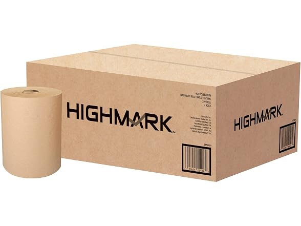 Highmark Hardwound Towels Case of 12 Rolls