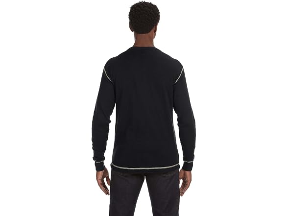 J. America Men (M) J America Men's Thermal T-Shirt