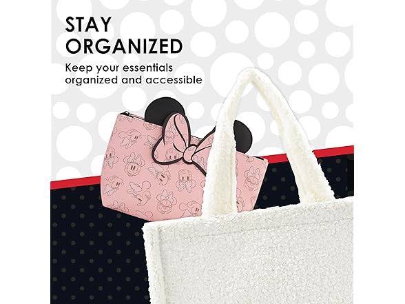 FUL Disney Minnie Mouse Women's Makeup Bag