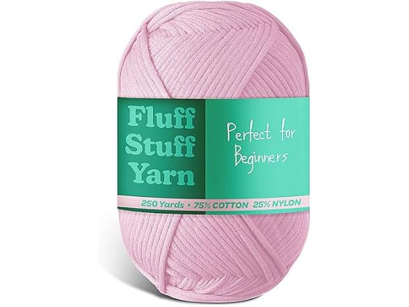 Soft Yarn for Crocheting Crochet Pink
