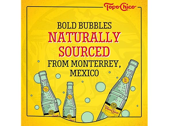 8PK Topo Chico Sabores Blueberry with Hibiscus